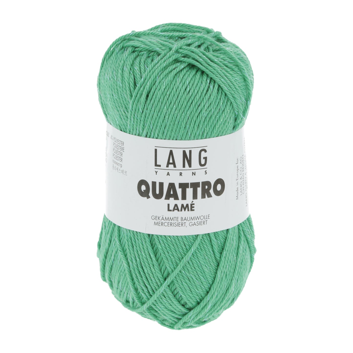 Lang Yarns Quattro Lame Tropic Green (0017)