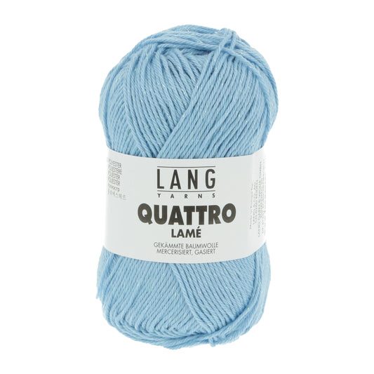 Lang Yarns Quattro Lame Light Blue (0021)