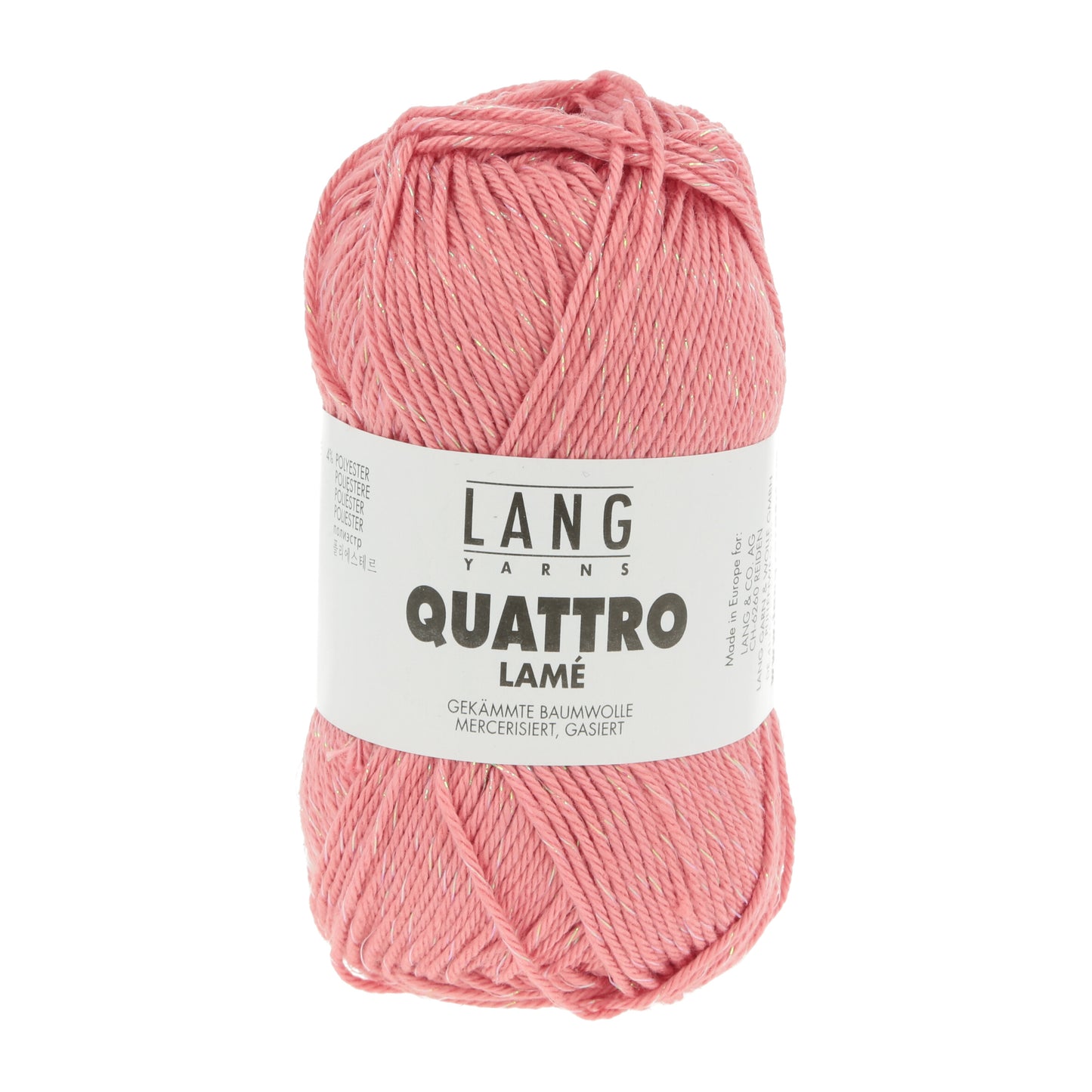 Lang Yarns Quattro Lame Autumn Rose (0029)