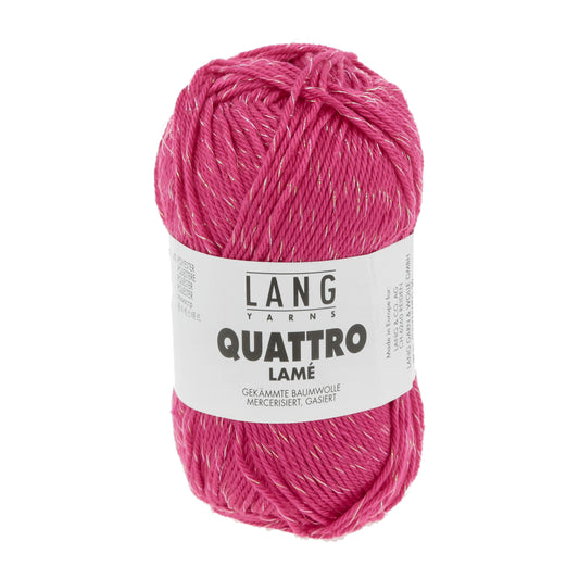 Lang Yarns Quattro Lame Rose (0065)