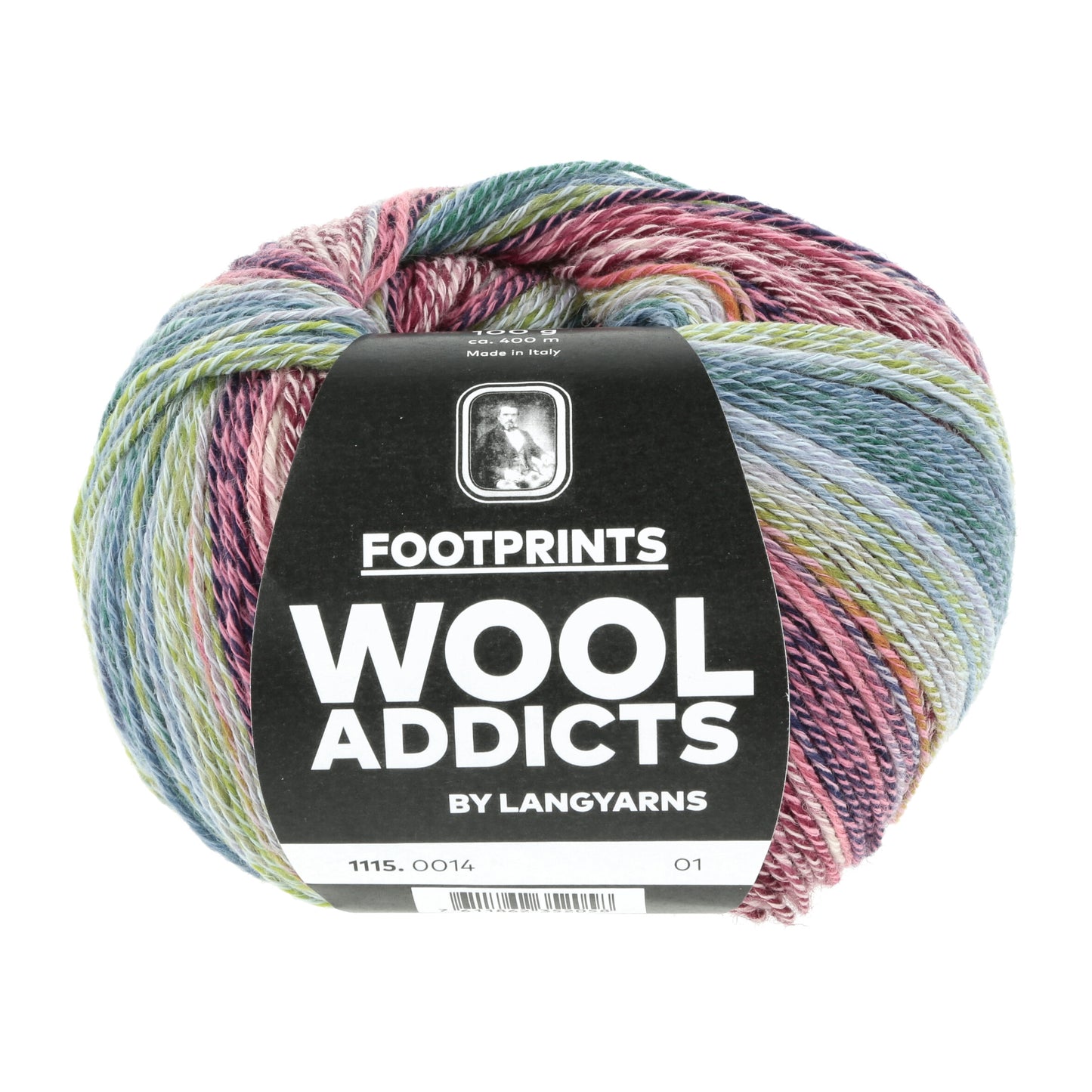 Lang Yarns Wool Addicts FootPrints Fairy Forest (0014)