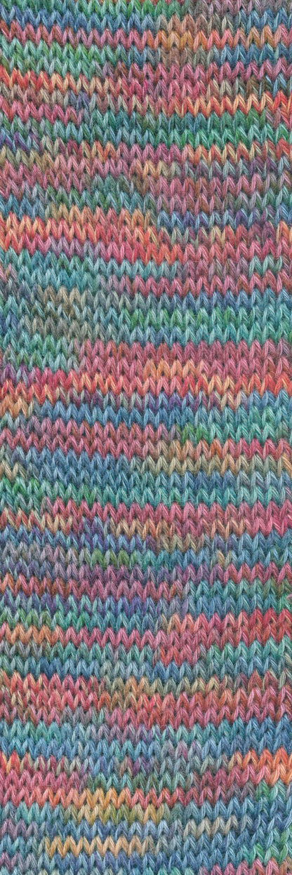 Lang Yarns Wool Addicts FootPrints Bubblegum (0017)