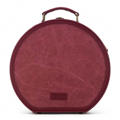 Della Q Hat box Maroon