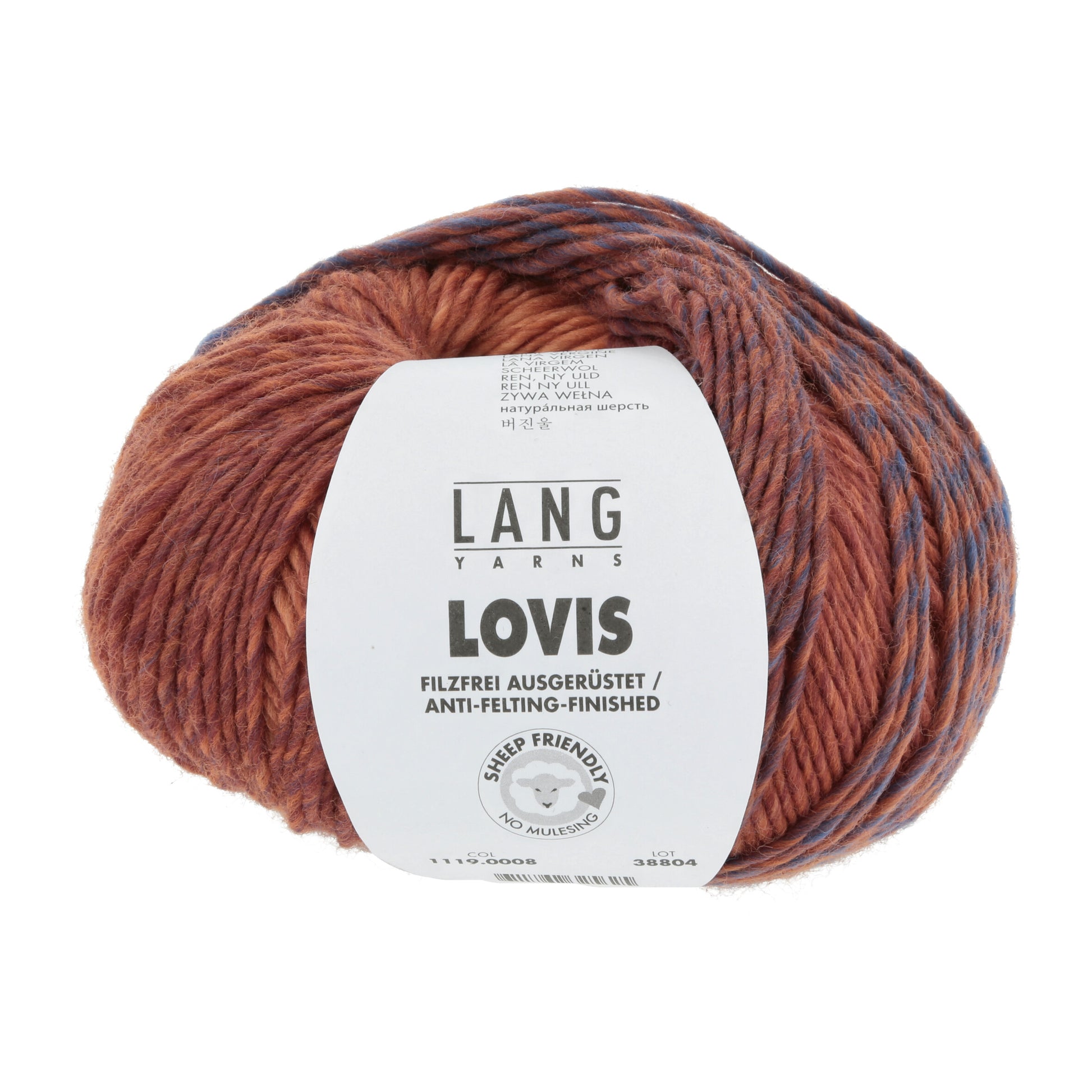 Lang Yarns Lovis Orange (0008)