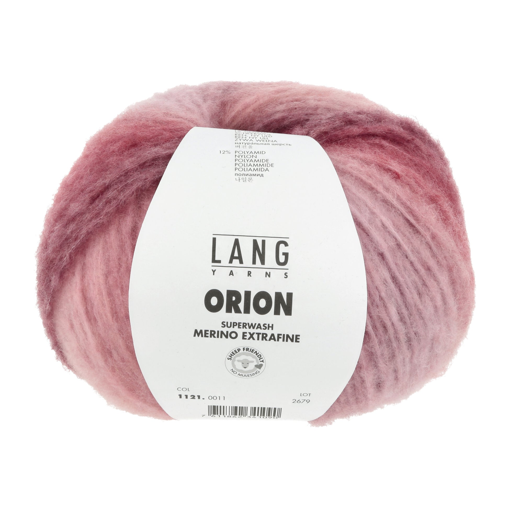 Lang Yarns Orion Superwash Merino Extrafine Strawberry (0011)