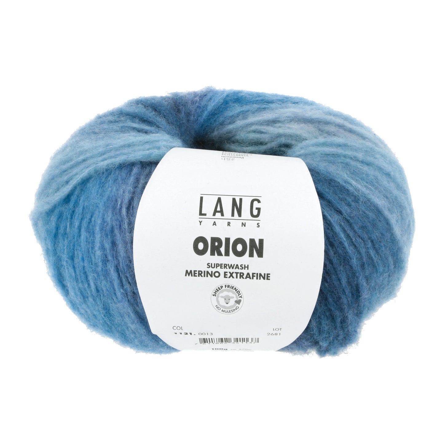 Lang Yarns Orion Superwash Merino Extrafine Petrol (0013)