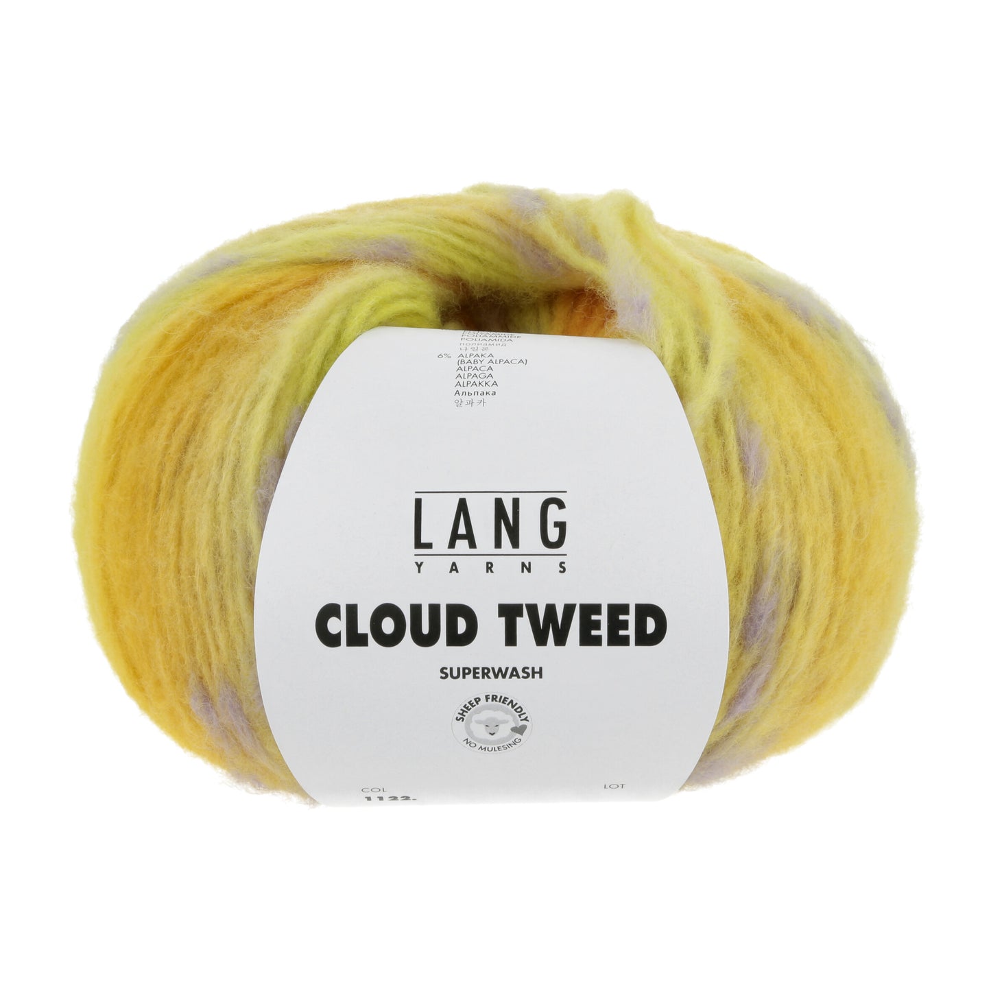 Lang Yarns Cloud Tweed Citron (0003)