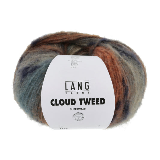 Lang Yarns Cloud Tweed Orange Punch (0004)