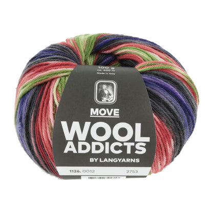 Lang Yarns Wool Addicts Move Shadow (0012)