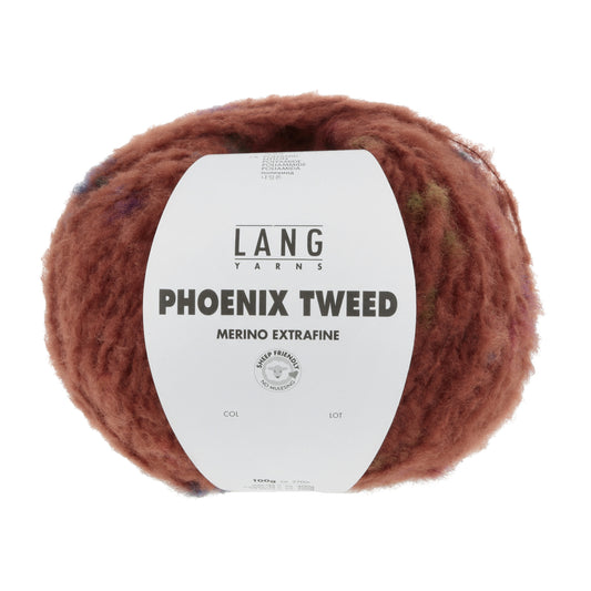 Lang Yarns Phoenix Tweed Merino Extrafine Copper (0015)