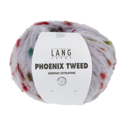 Lang Yarns Phoenix Tweed Merino Extrafine Lilac (0023)