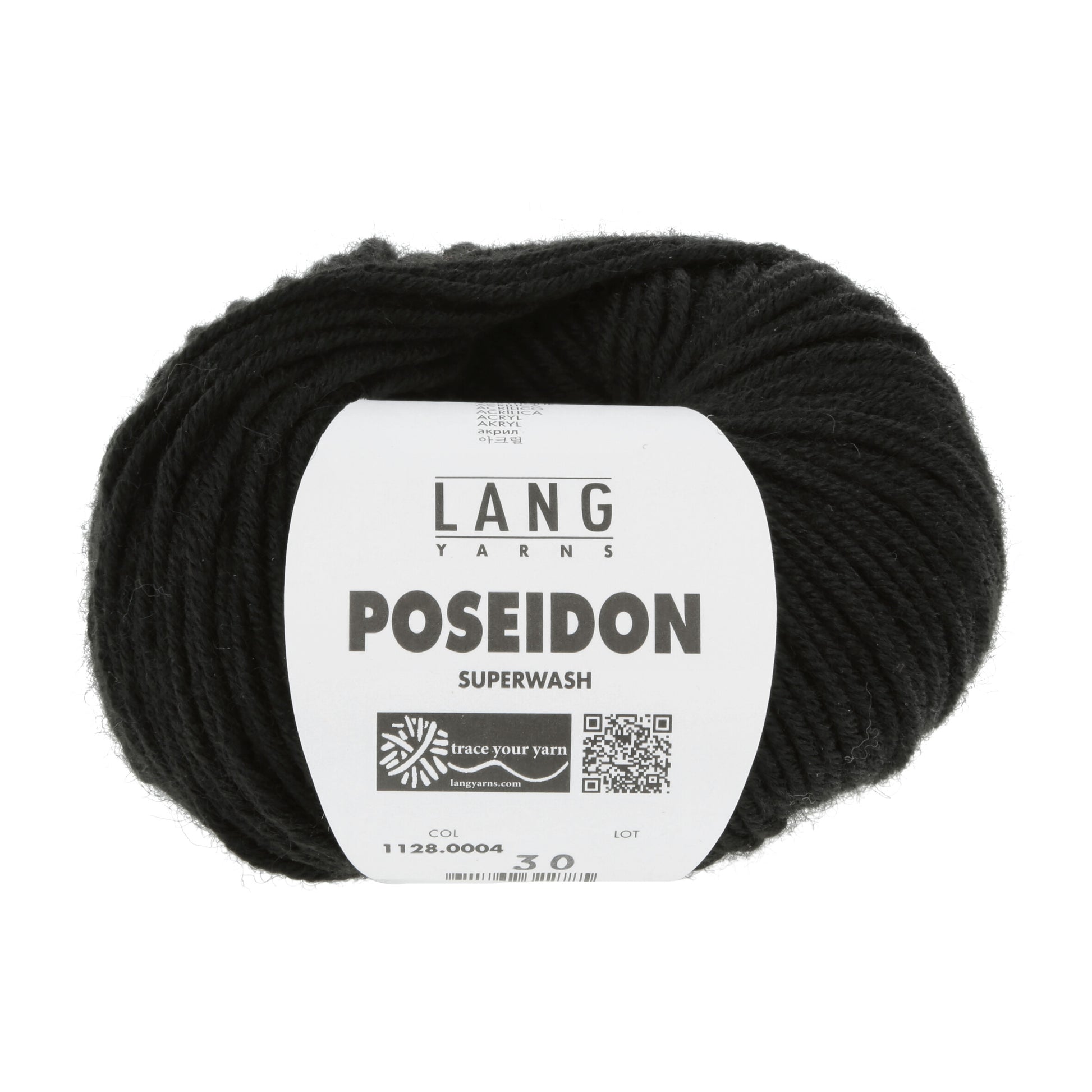 Lang Yarns Poseidon Black (0004)