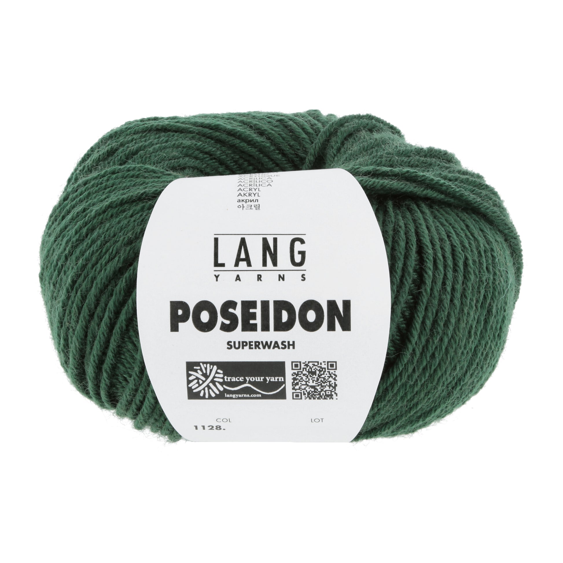 Lang Yarns Poseidon Bottle Green (0018)