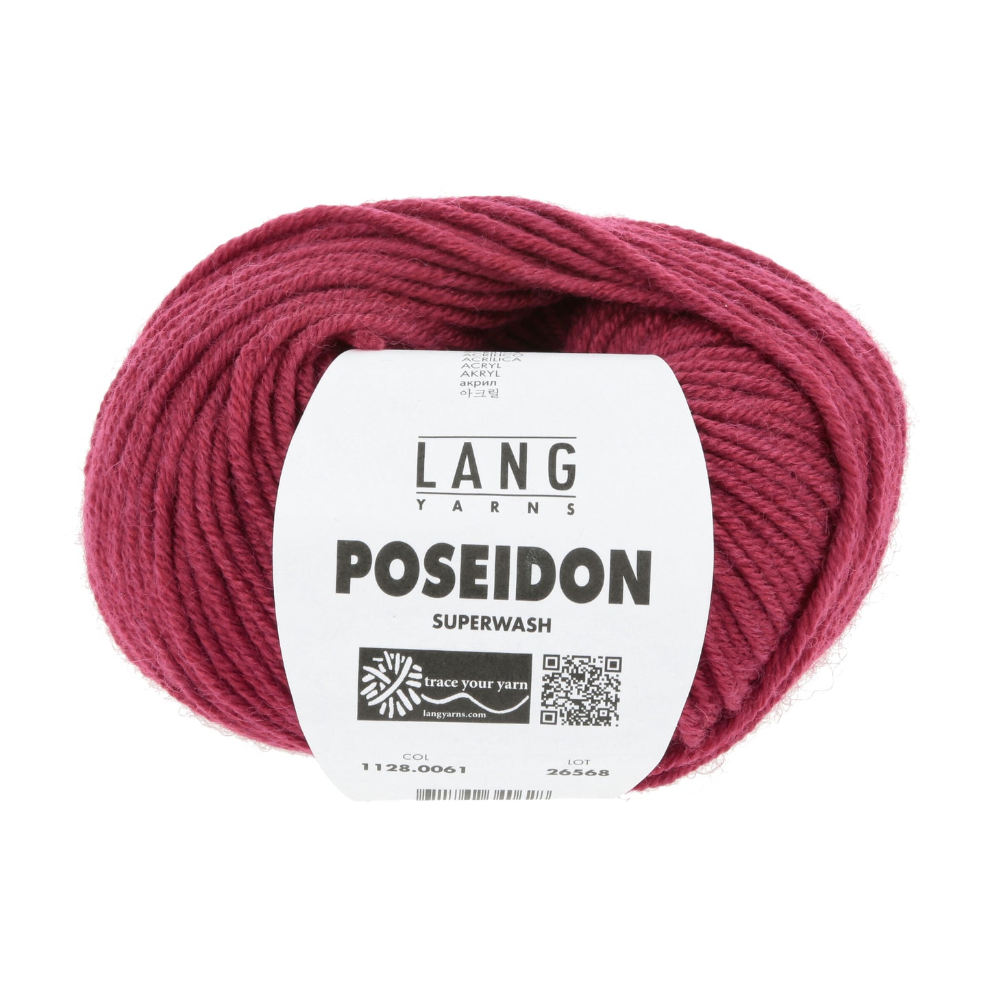 Lang Yarns Poseidon Claret (0061)