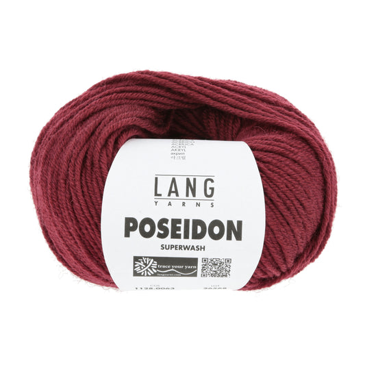 Lang Yarns Poseidon Wine Red (0063)