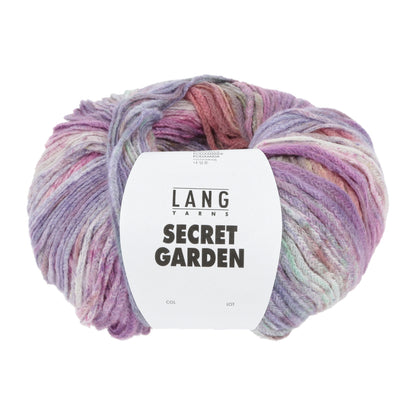 Lang Yarns Secret Garden Lilac Flowers (0005)