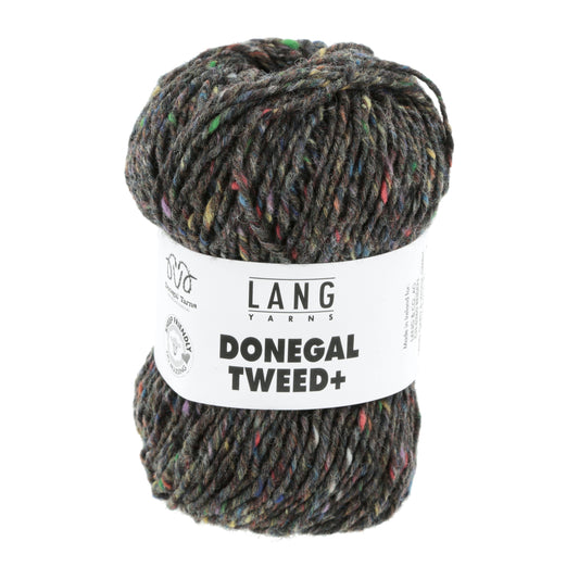 Lang Yarns Donegal Tweed+ Charcoal (0024)