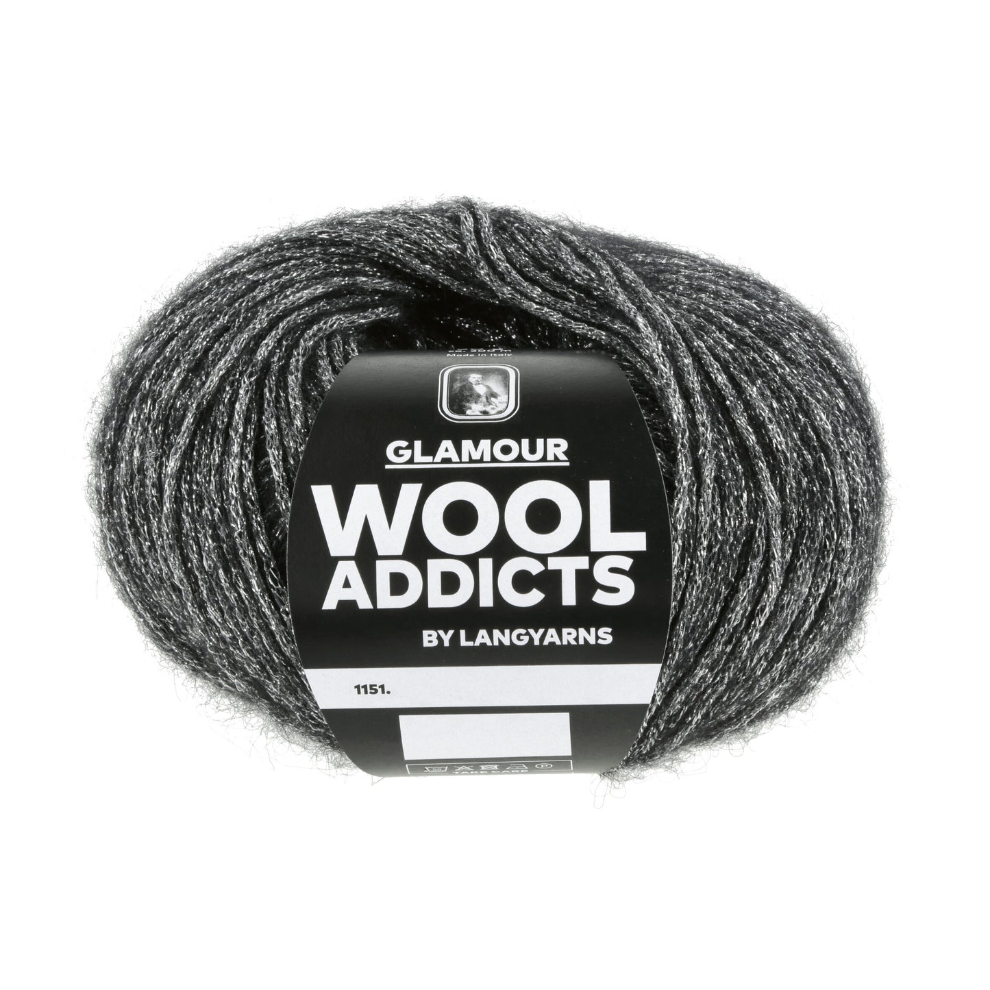 Lang Yarns Wool Addicts Glamour Grey (0004)