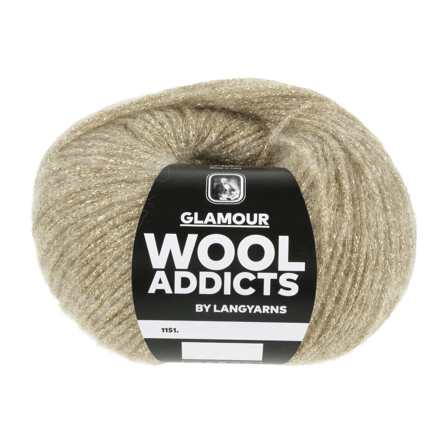 Lang Yarns Wool Addicts Glamour Gold (0050)