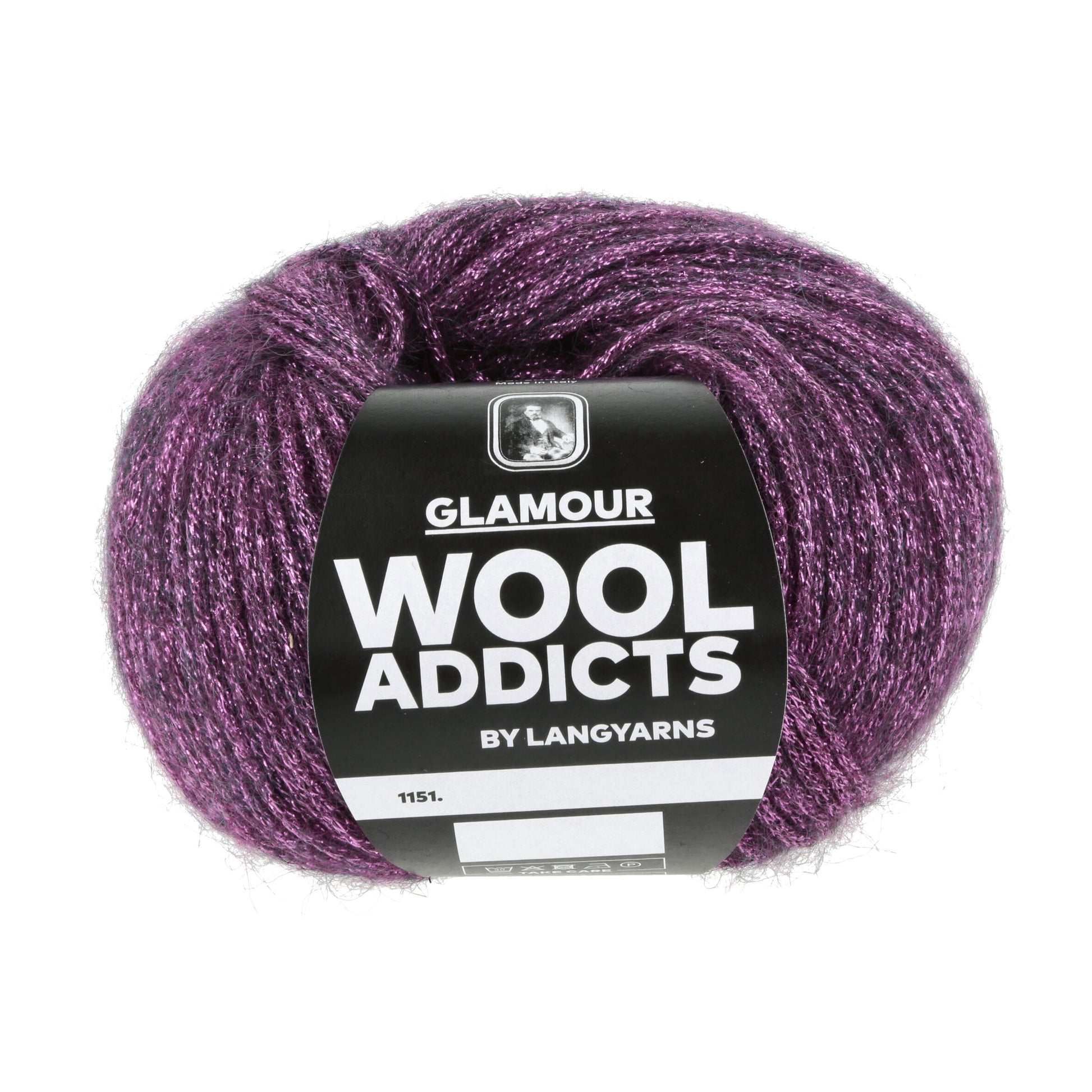 Lang Yarns Wool Addicts Glamour Purple (0065)