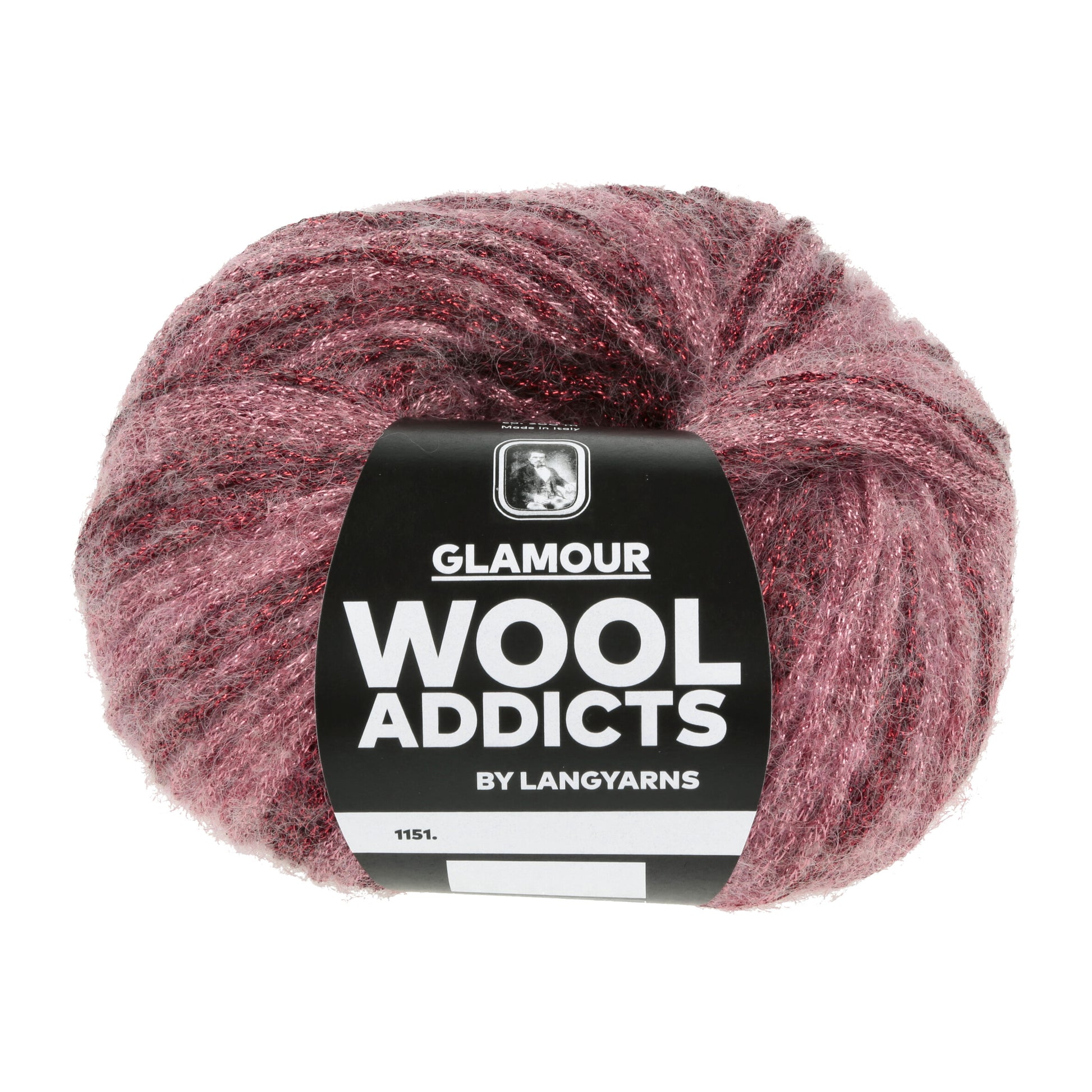 Lang Yarns Wool Addicts Glamour Rozzie (0128)