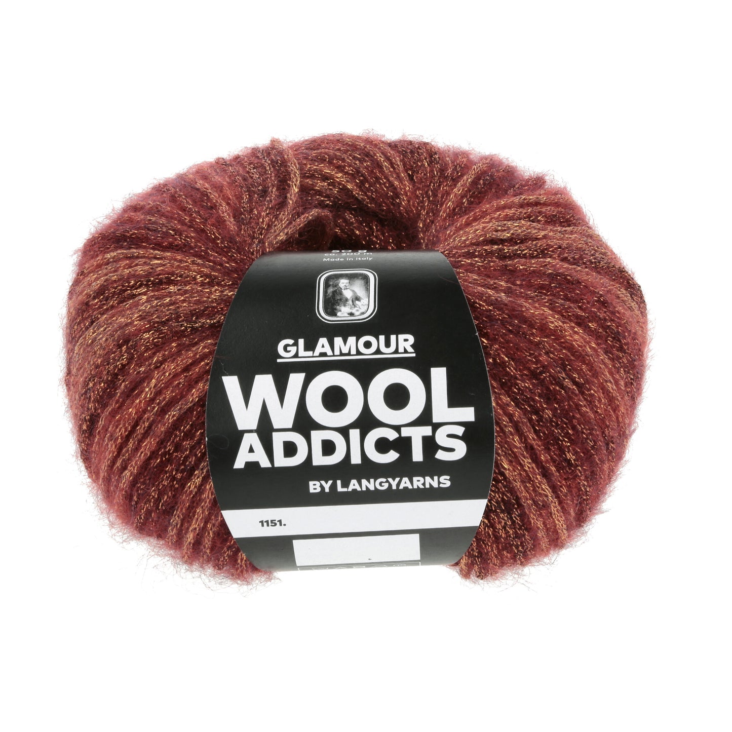 Lang Yarns Wool Addicts Glamour Brick (0162)