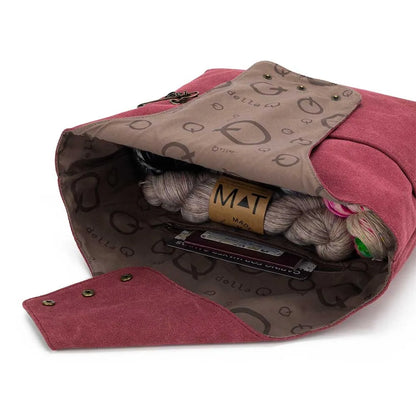 Della Q Nora Big Bucket 53x40x12 cm Maroon