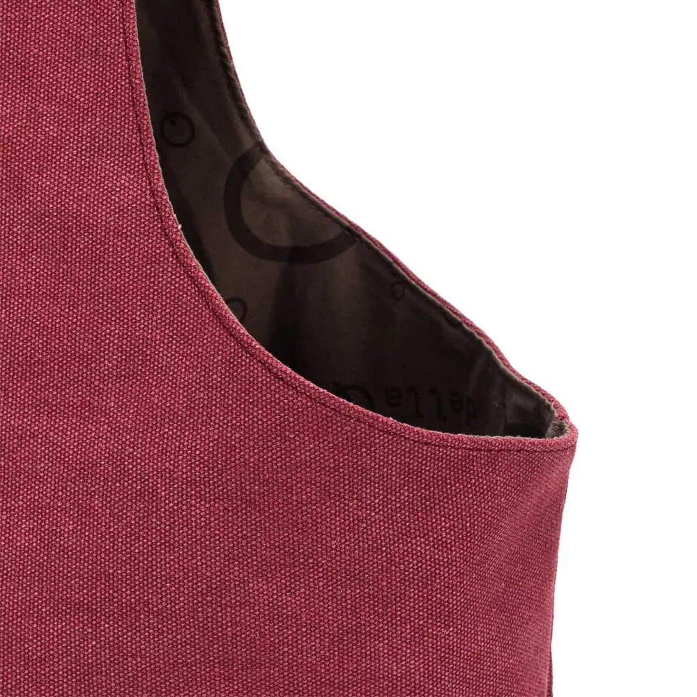 Della Q Nora Big Bucket 53x40x12 cm Maroon