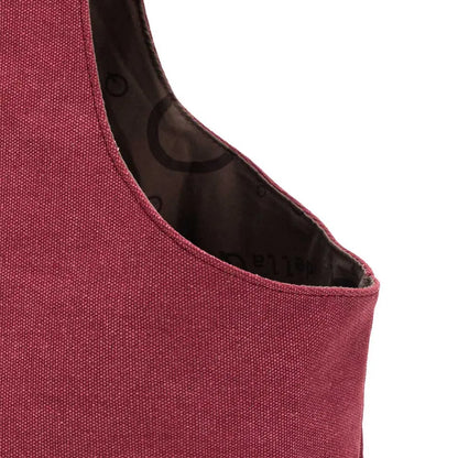 Della Q Nora Big Bucket 53x40x12 cm Maroon