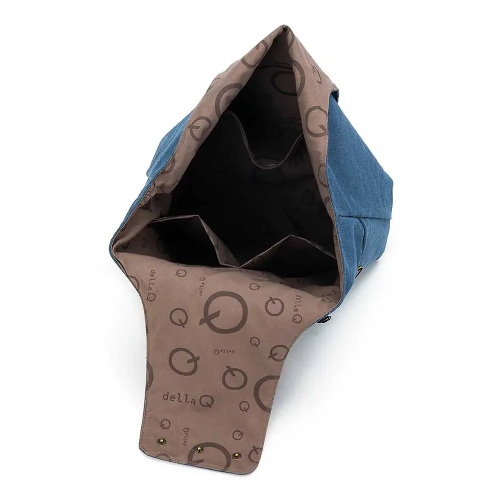 Della Q Nora Big Bucket 53x40x12 cm Indigo