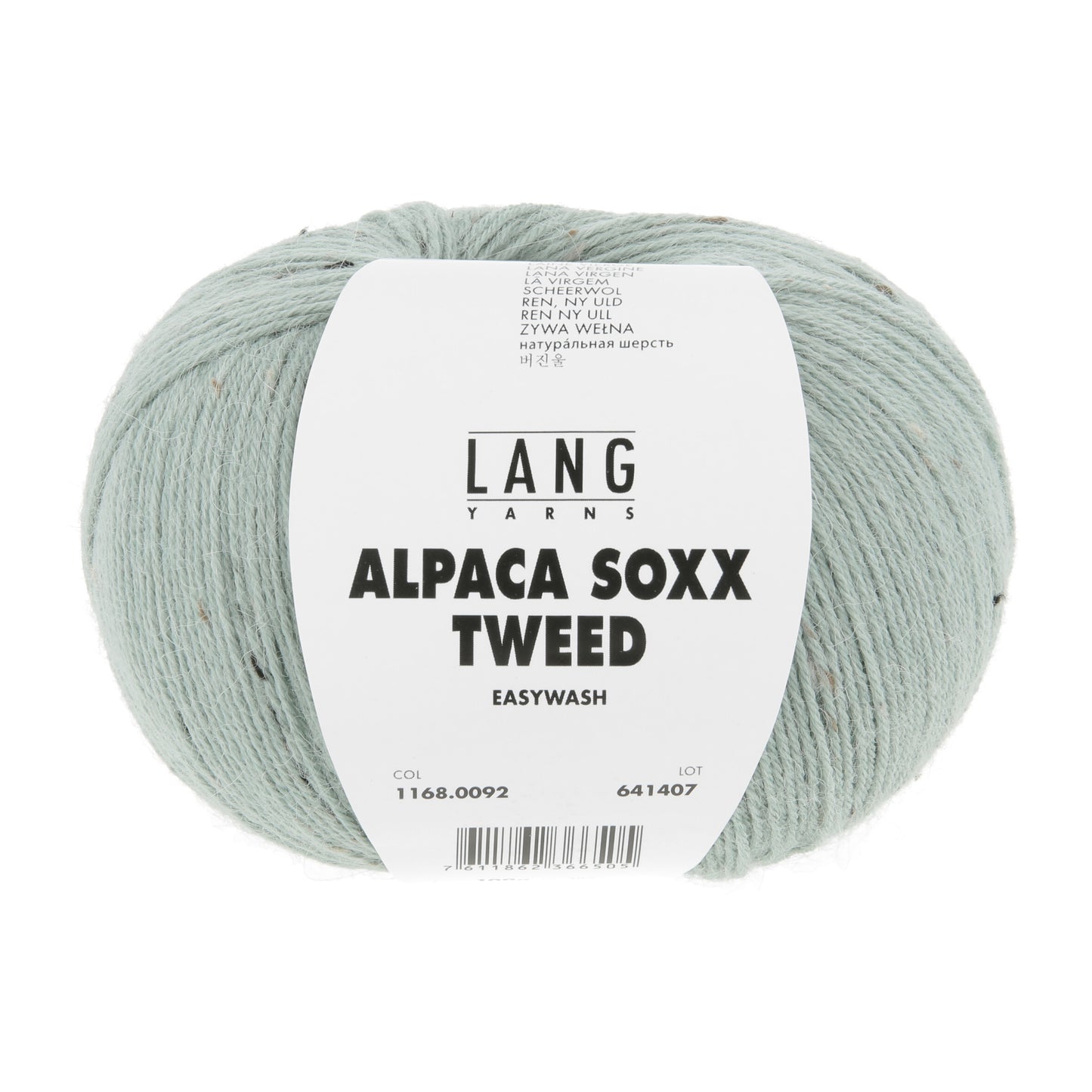 Lang Yarns Alpaca Soxx Tweed Mint (1168.0092)