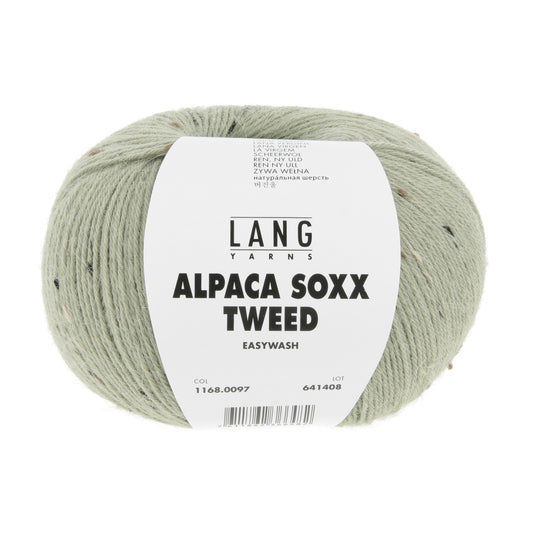 Lang Yarns Alpaca Soxx Tweed Green (1168.0097)