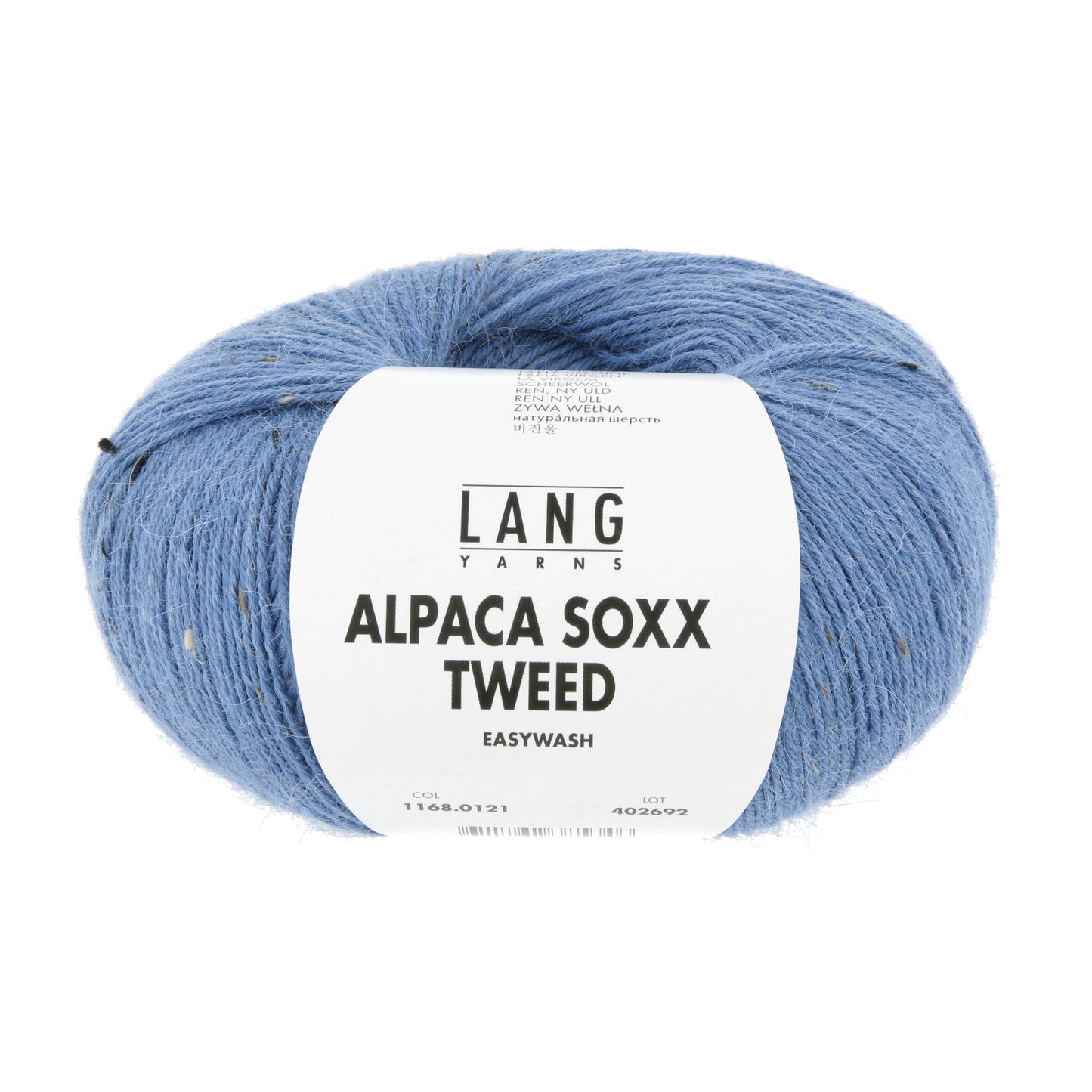 Lang Yarns Alpaca Soxx Tweed Blue (1168.0121)