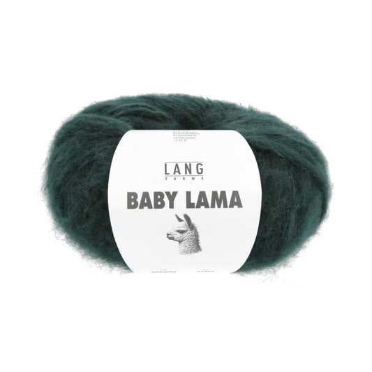 Lang Yarns Baby Lama Dark Green (0088)