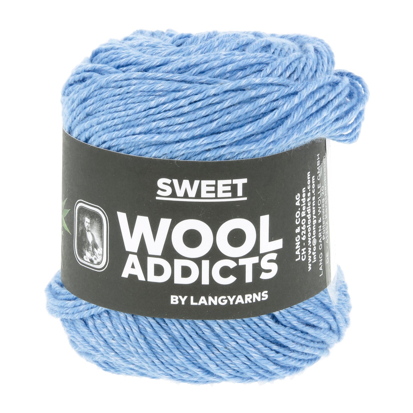 Lang Yarns Wool Addicts Sweet Blue (0121)