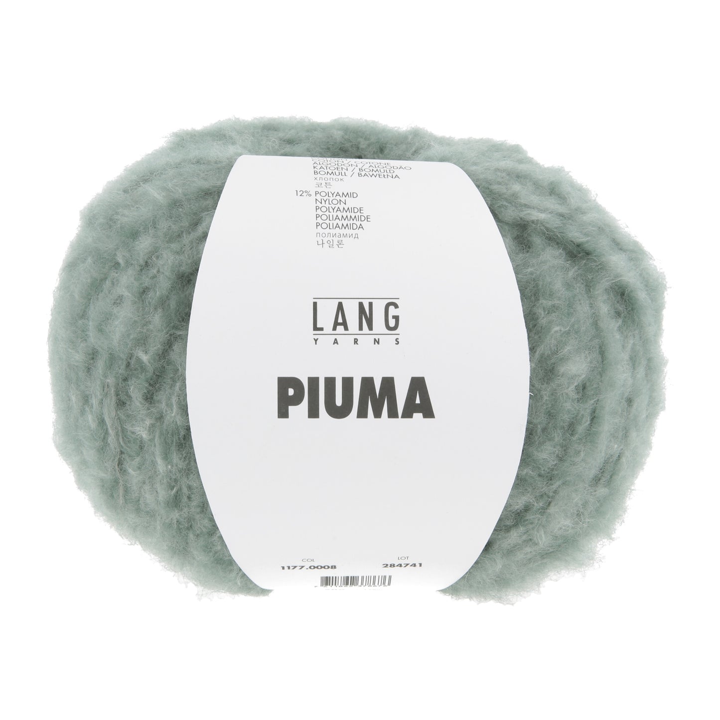 Lang Yarns Piuma Sage (0008)