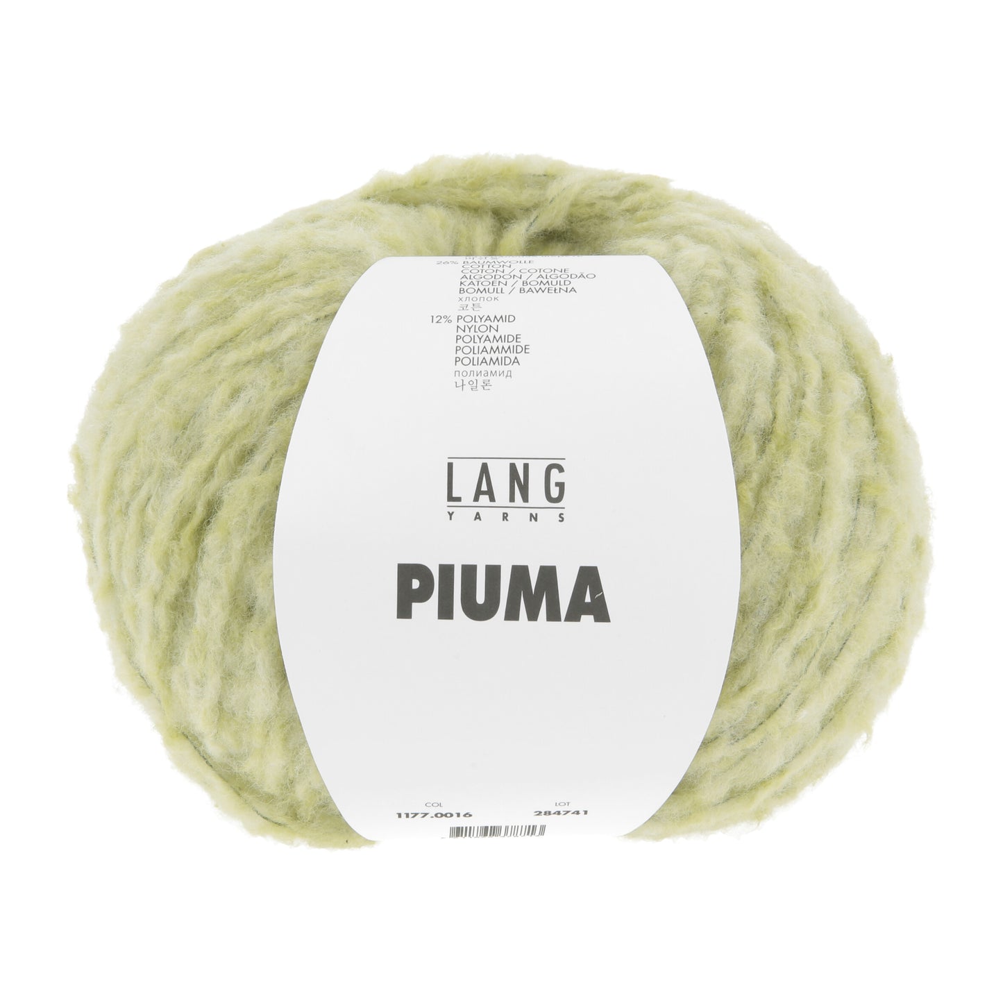 Lang Yarns Piuma Olive (0016)
