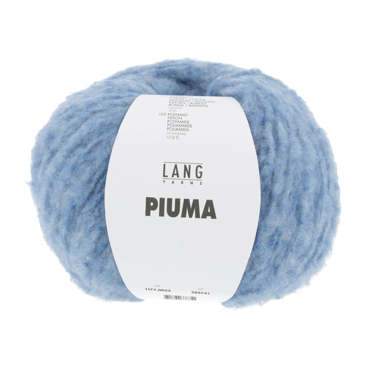 Lang Yarns Piuma Blue (0022)