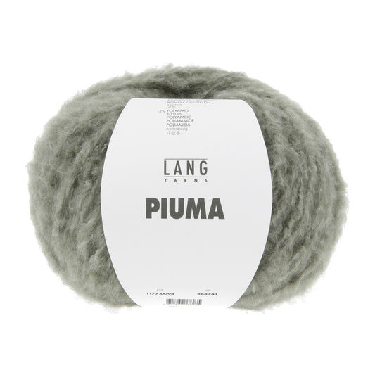 Lang Yarns Piuma Army (0098)