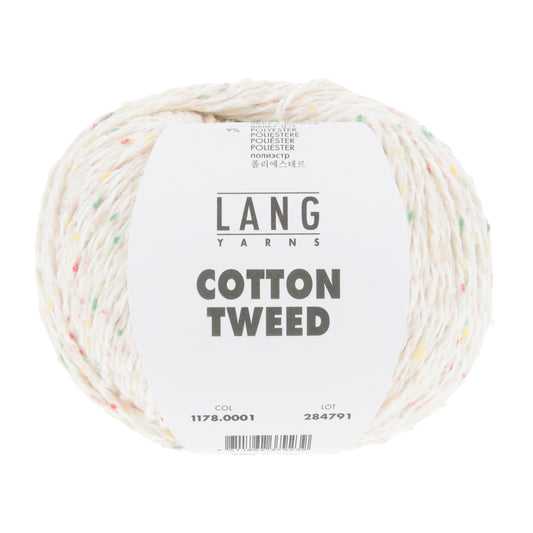 Lang Yarns Cotton Tweed Natur (0001)