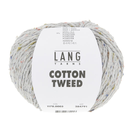 Lang Yarns Cotton Tweed Silver Grey (0003)
