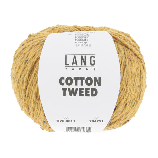 Lang Yarns Cotton Tweed Ochre (0011)