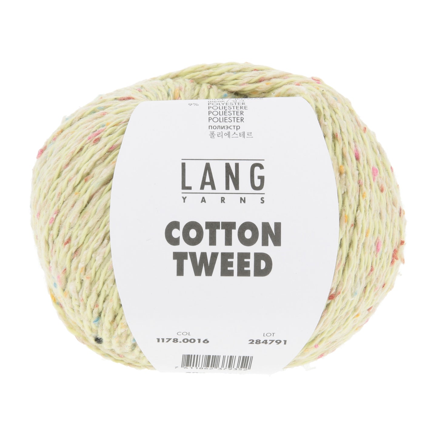 Lang Yarns Cotton Tweed Yellow (0016)