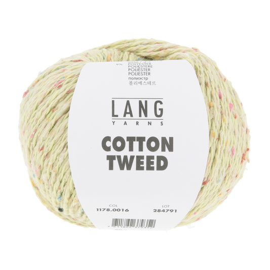 Lang Yarns Cotton Tweed Yellow (0016)