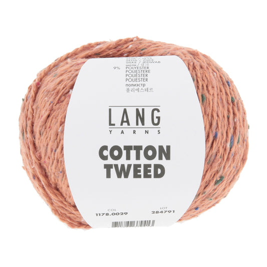 Lang Yarns Cotton Tweed Apricot (0029)