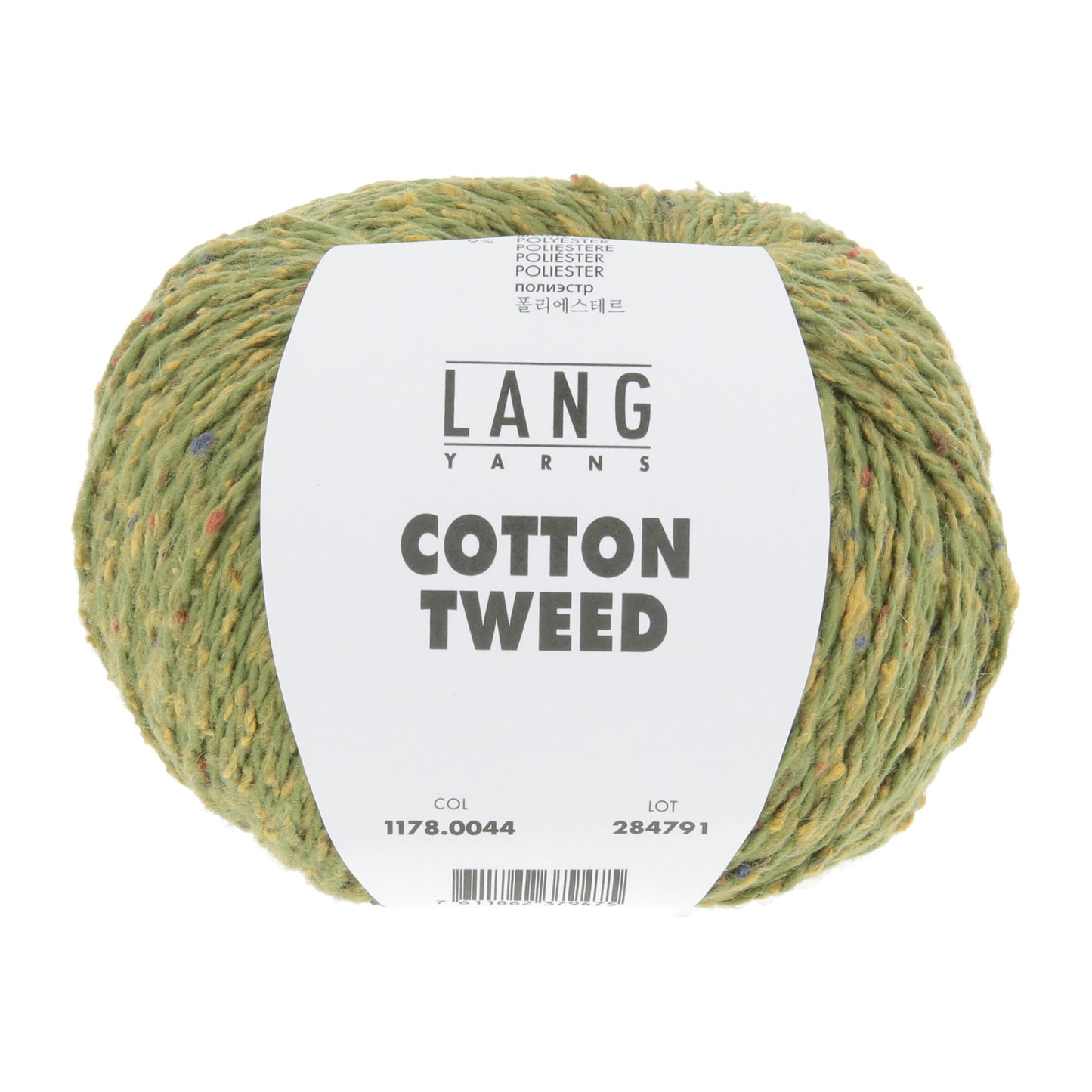 Lang Yarns Cotton Tweed Lime Green (0044)