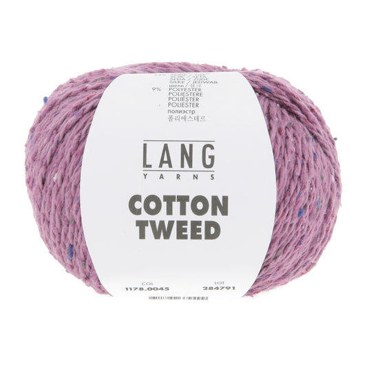 Lang Yarns Cotton Tweed Clematis (0045)