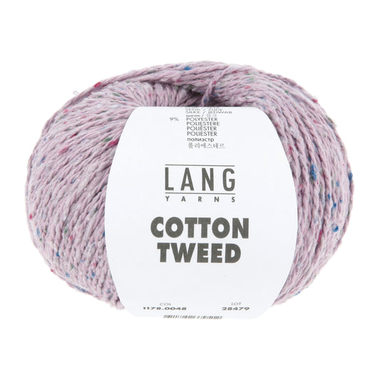 Lang Yarns Cotton Tweed Lilac (0048)