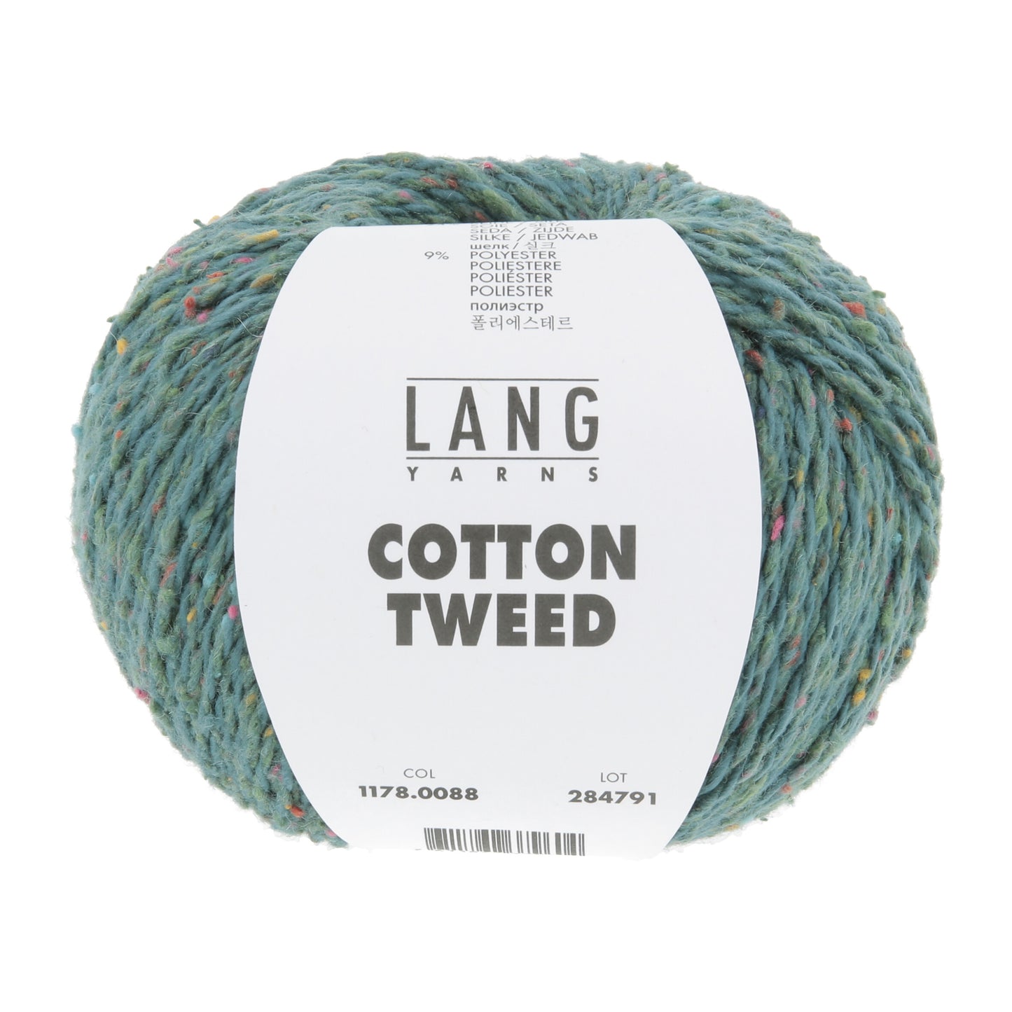 Lang Yarns Cotton Tweed Sage (0088)
