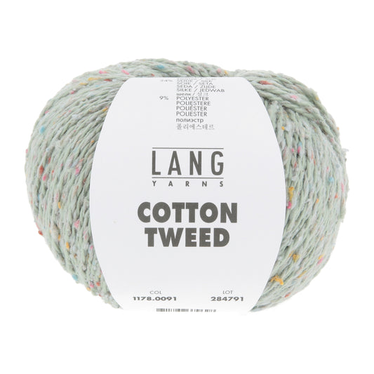 Lang Yarns Cotton Tweed Spring Green (0091)
